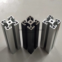 欧标工业铝型材 20×20铝合金型材 框架银色 黑色 2020铝型材方管