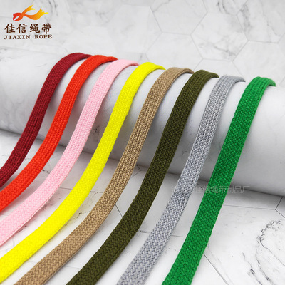 Sling Cotton rope colour 48 Hollow core cotton belt Clothing accessories Coat Drawstring technology decorate Binding Cotton rope