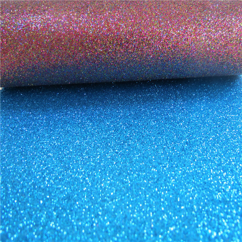 皮革厂家直销闪光金葱金银葱皮革 闪光环保箱包金葱pu皮革