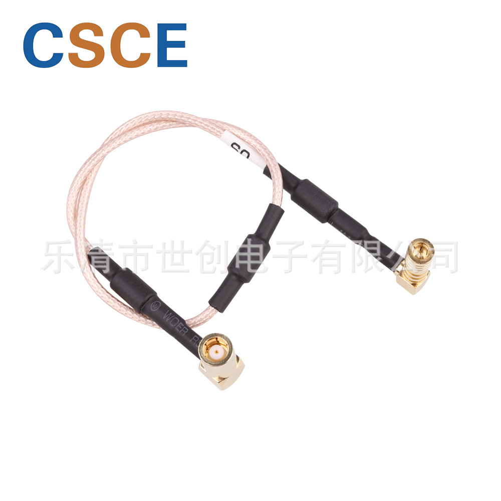 厂家直销长度325毫米RG179 SMB母型到SMB母型电缆天线同轴电缆