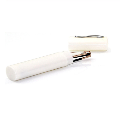 Portable plastic pen holder style reading glasses, metal spring foot glasses, pen holder sunglasses, business reading glasses