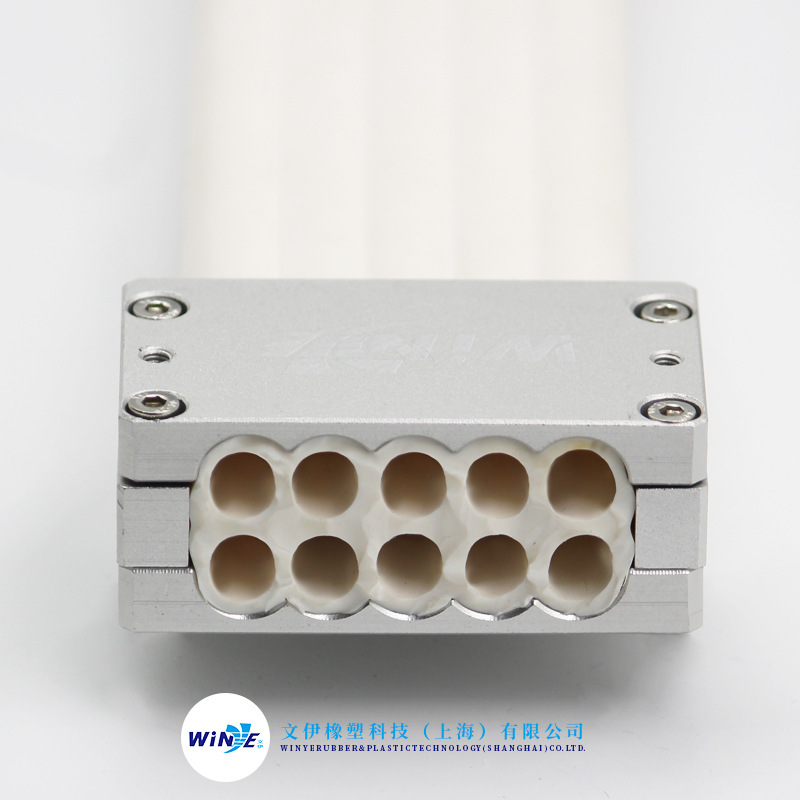 双层五排式 橡胶拖链 无尘柔性拖链 自动化柔性拖链 10孔式拖链