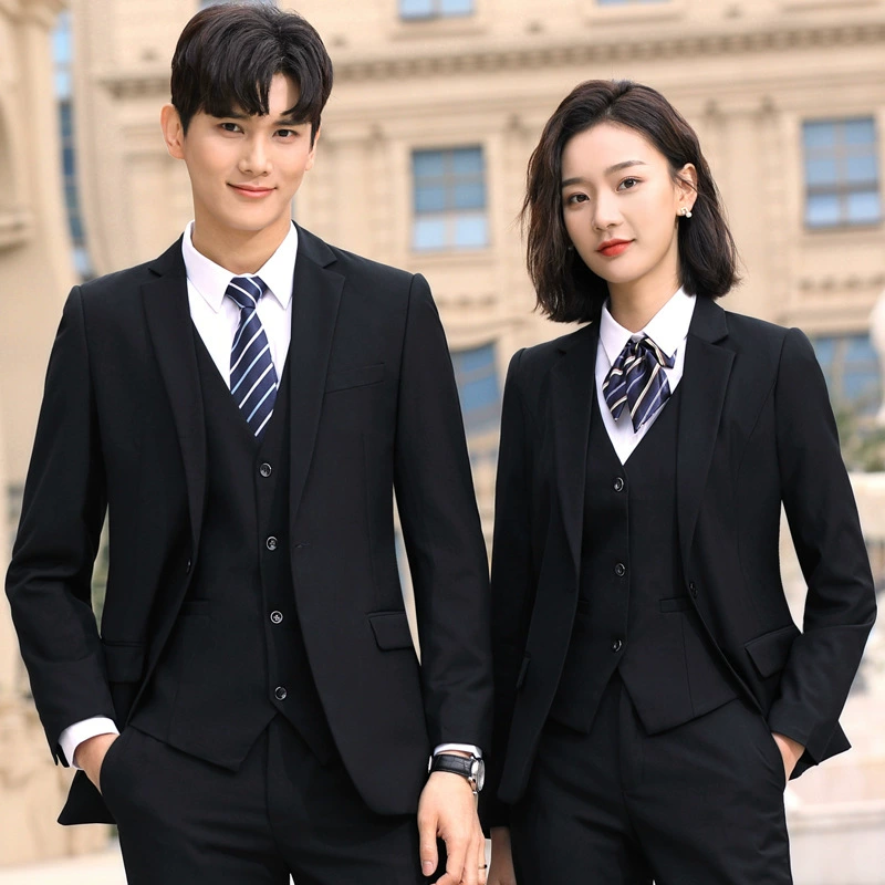 Classic suit jacket for men and women, autumn set for work, slim fit