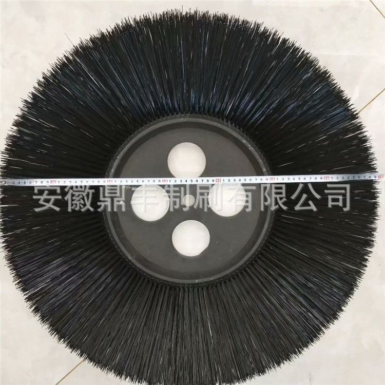 厂家可定扫路刷环卫扫地刷城市道路刷圆形尼龙丝清扫刷除尘专用