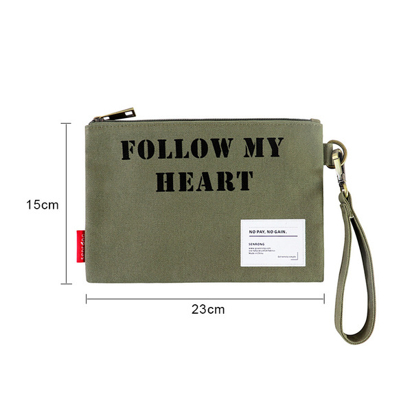 Japanese small retro wallet with zipper