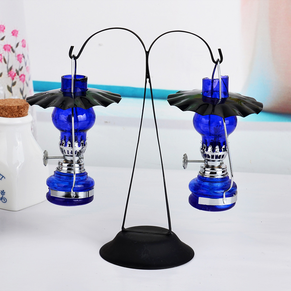 煤油灯玻璃灯情侣灯油灯油燈煤油燈台式玻璃油灯煤油灯2详情图1