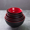 Frosted ceramic soup Bowl Noodle Bowl Japanese soup bowl