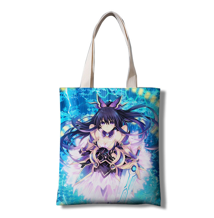 约会大作战 帆布袋手提袋 包 跨境外贸亚马逊速卖通欧美周边产品