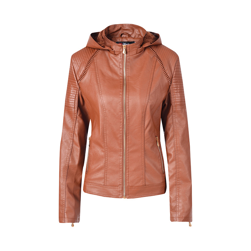 Veste cuir femme en PU - Ref 3447636 Image 9