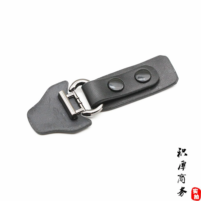 Трансграничная Пряжка DIY черный кожаный пистолет черный сплав плавание темная Пряжка модный свитер Пряжка для соединения