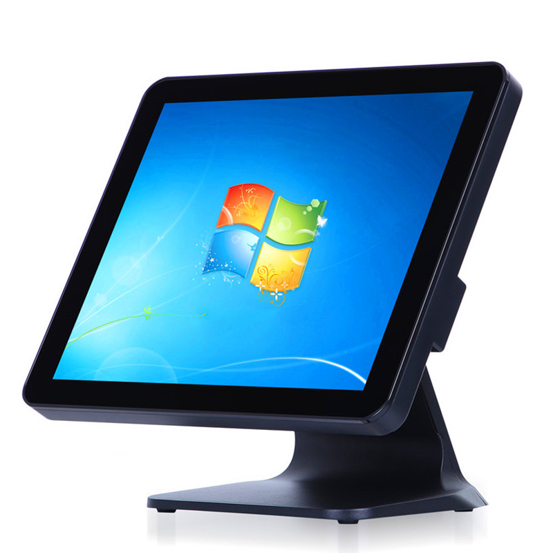 厂家直销新款时尚高配私模定制款17寸单屏电容纯平触摸一体收款机