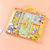 Cartoon teaching eraser, sharpener for pencils, stationery, set for elementary school students, Korean style, Birthday gift