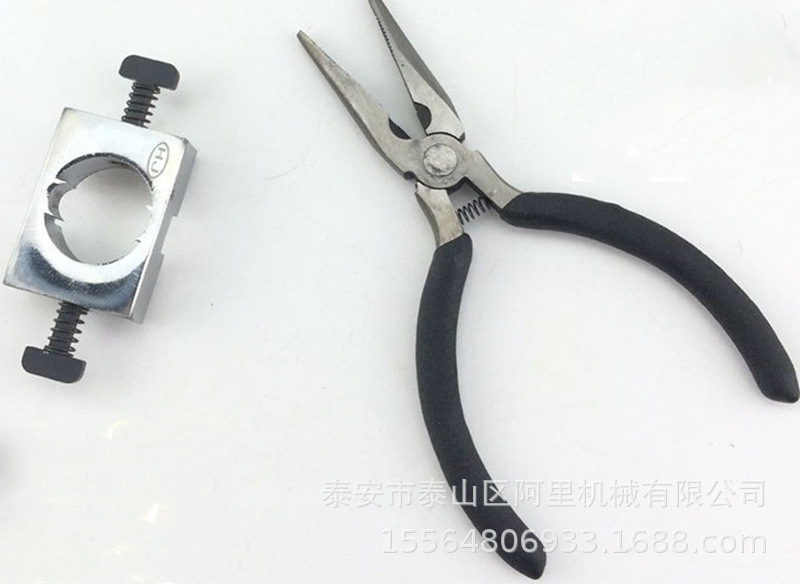 拆喷油器110 120电磁阀挡板卡板拆卸工具