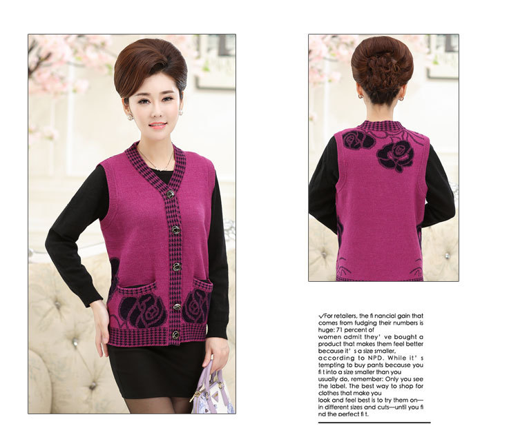 Gilet femme en Laine - Ref 3317338 Image 22