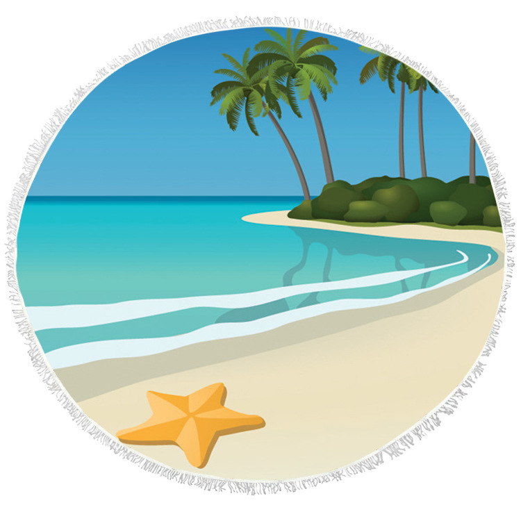 沙滩圆形3
