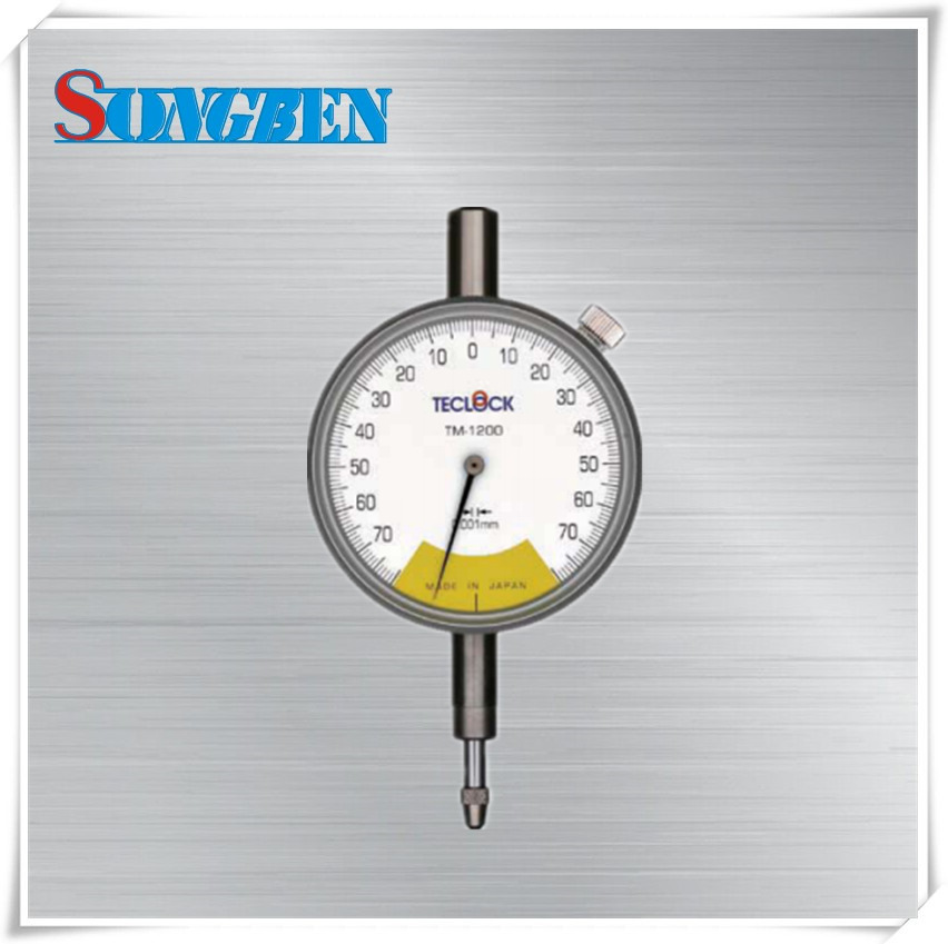 日本原装TECLOCK 0.001mm比测型千分表 TM-1200