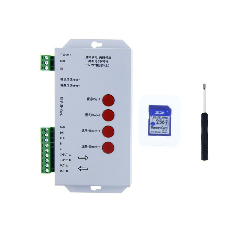 T-1000S controller, T-1000S magic color controller, LED magic color light bar controller