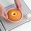 Spot Qifeng cake mold 6 -inch home -used steamed silicone non -sticky round baking tool Savin baking sheet