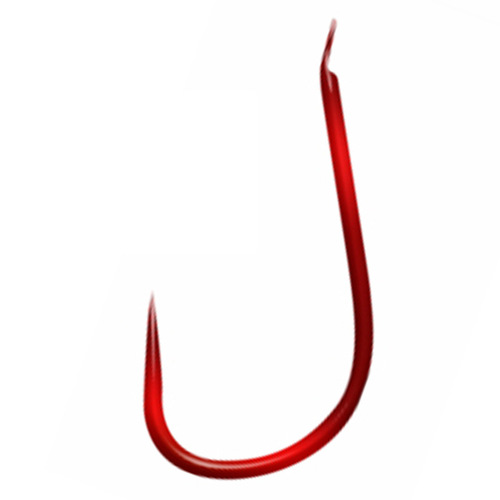 Gamma Fish Hook New Kanto Red Barbless Hook Red Competition Hook Fish Hook