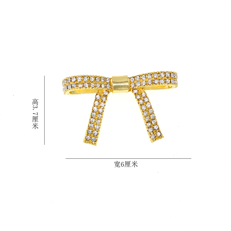 Fashion Brooch Bow Brooch Autumn And Winter Coat Suit Brooch Accessories Wholesale display picture 1