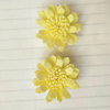 Excorigable flower 3.5 cm PE chrysanthemum DIY flower ring material simulation foam perfume bottle rattan accessories