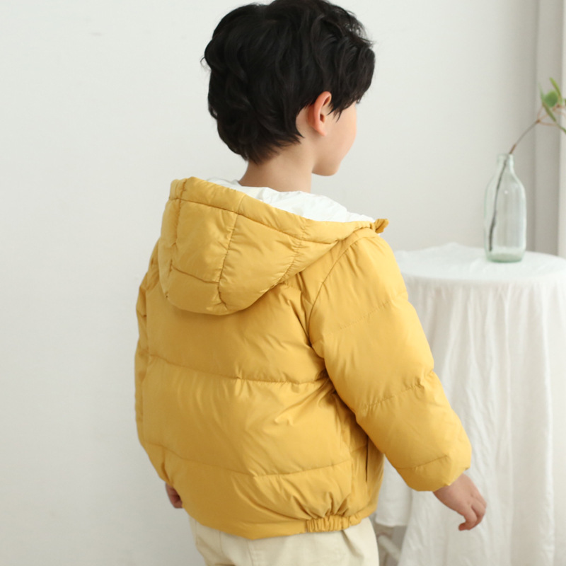新款儿童羽绒服中小童韩版童装羽绒服90绒加厚男童女童羽绒服|ms