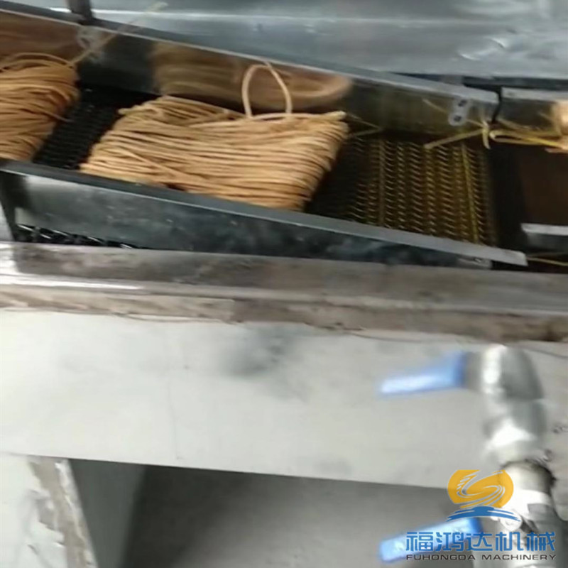 电加热馓子油炸机 馓子成套加工设备 福鸿达馓子油炸生产线