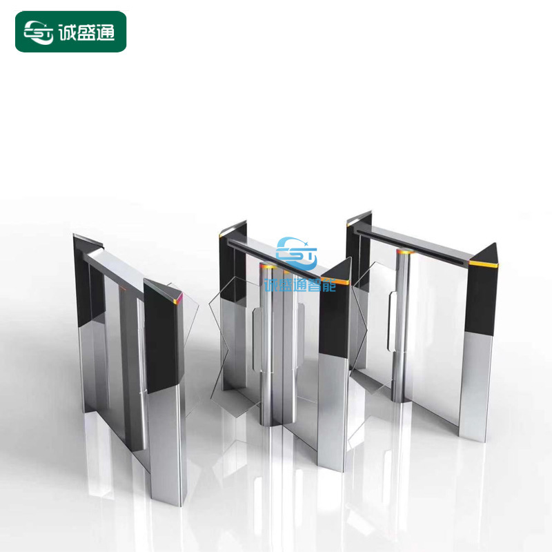 人脸识别摆闸小区景点银行健身房人行通道闸机门禁无刷防撞摆闸机