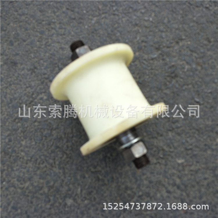 吊轨车尼龙轮 单轨车尼龙轮 钢轨运行轮子尼龙材质无火花耐磨型
