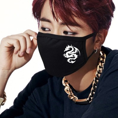 迦塔布口罩男女潮个性韩版时尚卡通防尘棉口罩夏季骑行棉布纯棉