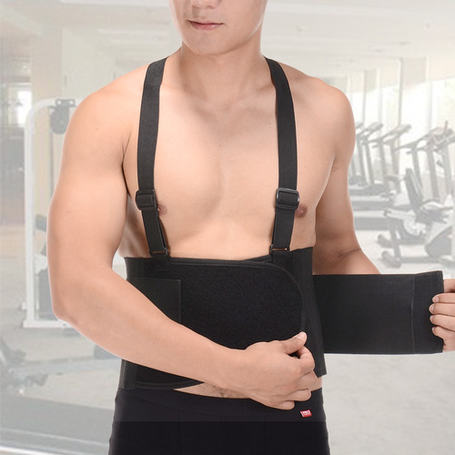 Sports Basketball Pressure Suspension Belt Weightlifting Fitness Sports Work Labor Protection Waist Protective Gear for Men and Women