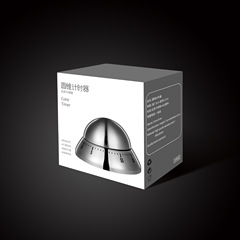 Stainless steel kitchen timer baking cooking reminder mechanical timer creative learning time manager