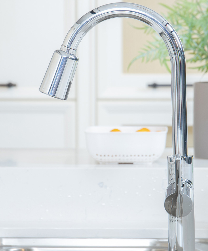 Jieboli GIBO sensor faucet, fully automatic kitchen water-saving device, infrared pull smart faucet details Picture