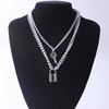 Chain hip-hop style, fashionable necklace, sweater, European style, punk style, simple and elegant design