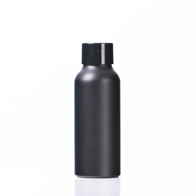 100ML negro + cubierta plana negra + enchufe interior de agujero pequeño