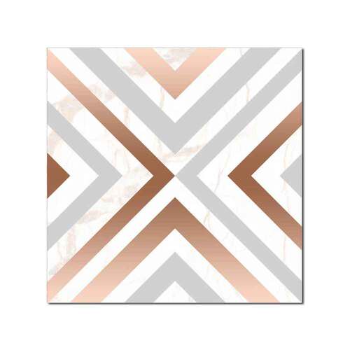 TS130 anti-slip ceramic tile wall sticker marble metal texture copper color simple floor sticker waterproof and wear-resistant frosted
