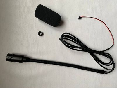 汽車麥克風車載火車桌面話筒公母插2P端子對接