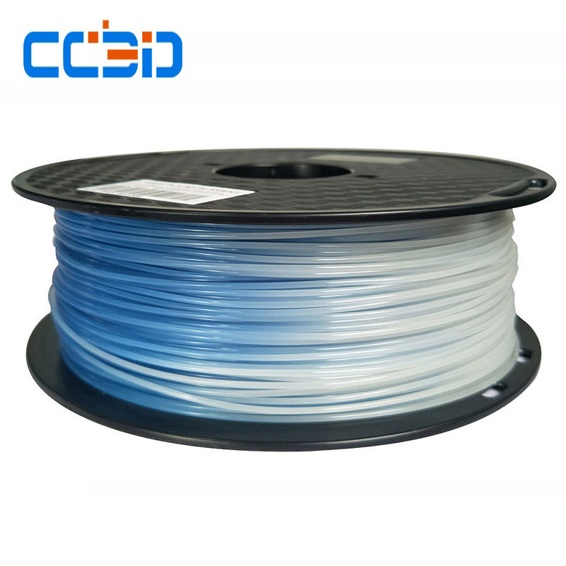 厂家直销 3D打印机耗材 PLA 光变白 1.75mm 打印笔丝线条 1KG|ru