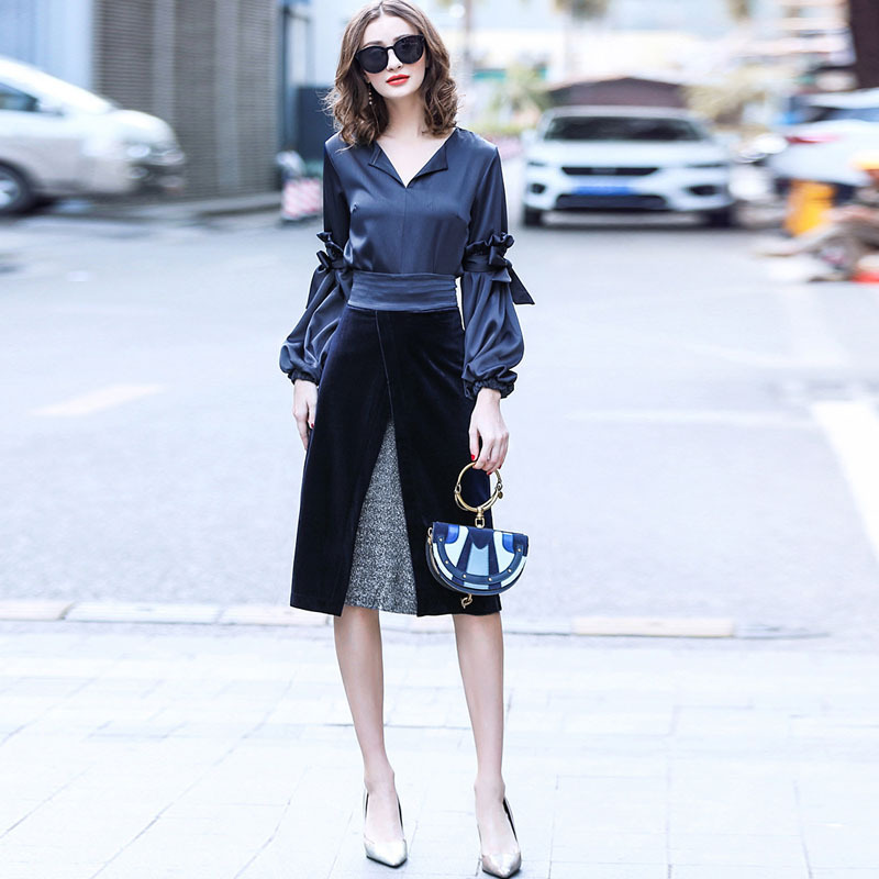 Costume femme en Velours - Ref 3335049 Image 4