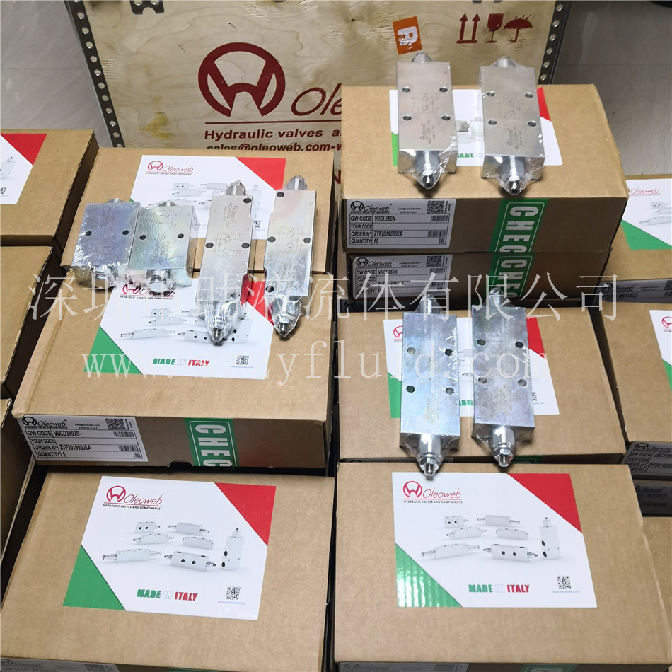 意大利进口Oleoweb双向平衡阀液压阀VBCC1201S