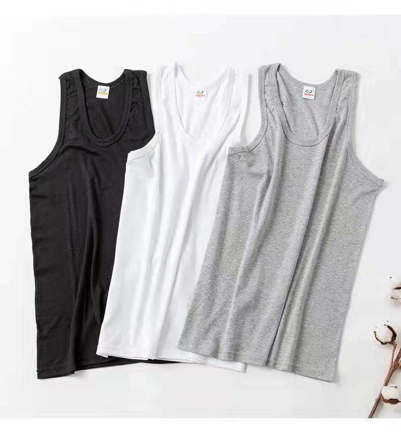 Summer elastic base vest for gym sleevless