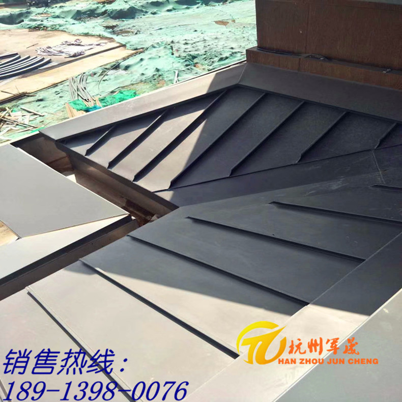 厂家供应全国 新品0.9mm厚 铝镁锰矮立边屋面板