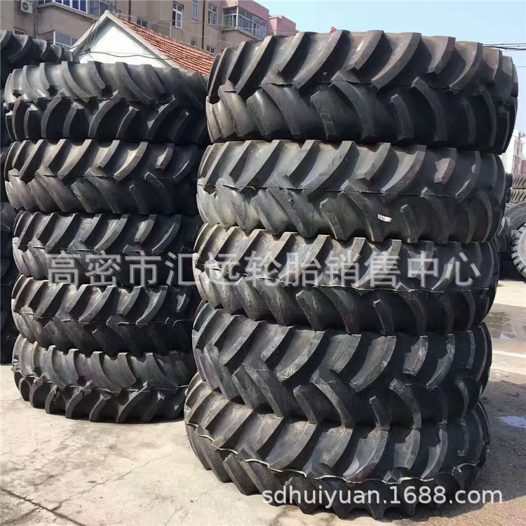 前进甲子拖拉机轮胎20.8-38农用人字加密花纹16.9-38 16.9-34