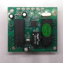 OEM定制开发5口交换机模块100M网络箱智能家居数据转换集线器主板