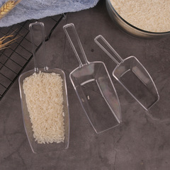 3PCS Plastic Ice Scoop Flour Food Scoop Grain Dog Food Scoop Wholesale Kitchen Home Food Scoop