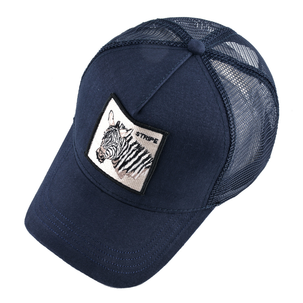 Embroidered Baseball Cap For Men Mesh Patch Trucker Hat Sun Hat_voghion.com