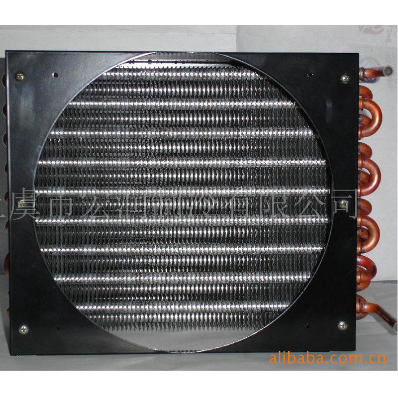 厂家供应 翅片式冷凝器批发 冰柜冷柜展示柜用冷凝器定做