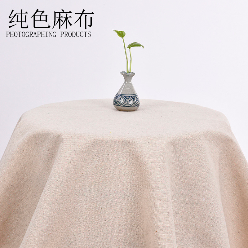 Natural linen solid color encryption model