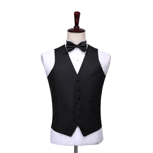 men's jazz dance suit blazers Male magician black and white light tuxedo bel canto stage performance chorus conductor vest suit