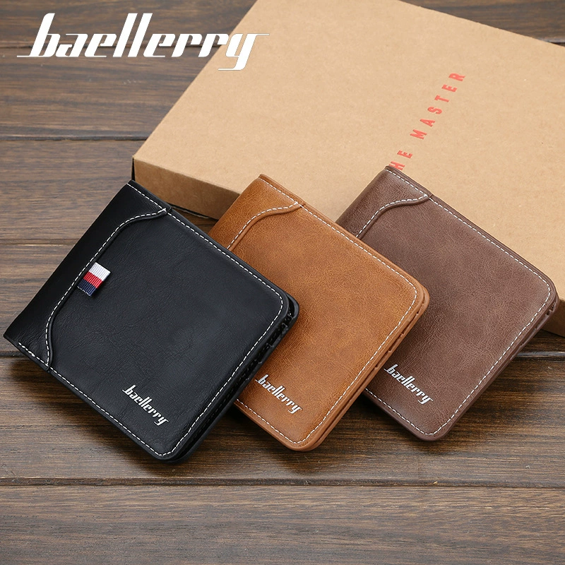 baellerry короткий кошелёк, держатель для карт, корейский стиль